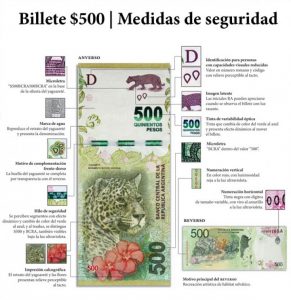 billete 500 seguridad