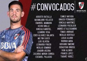 river convocados